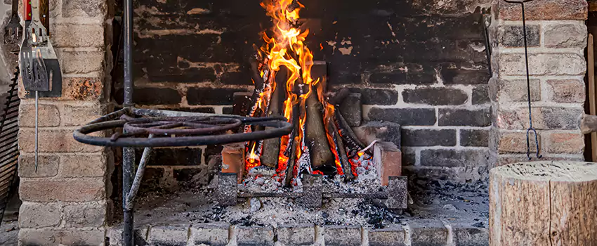 Cracked Electric Fireplace Bricks Repair Services  in Wellington, FL