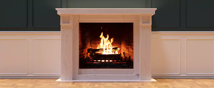 Open Flame Wood-Burning Fireplace Installation Services in Wellington, Florida