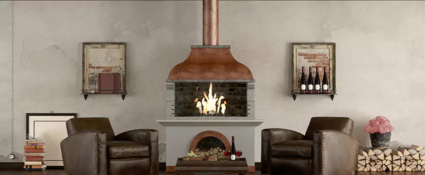 Thelin Hearth Products Providence Pellet Insert Fireplace Installation in Wellington, FL