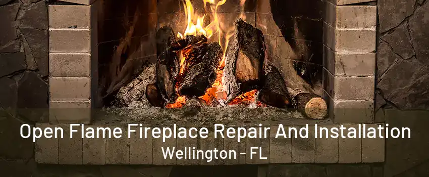 Open Flame Fireplace Repair And Installation Wellington - FL